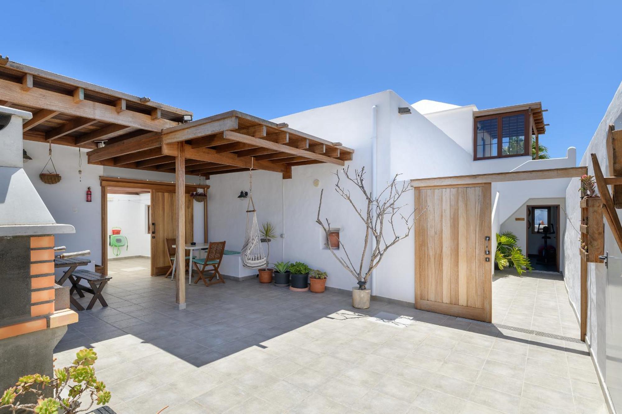Casa El Patio Teseguite Apartment Luaran gambar